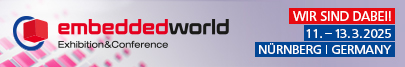 Embedded World 2025 Stand 151 in Halle 2